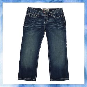 BKE for Buckle Kate Dark Wash Cropped Capri Jeans